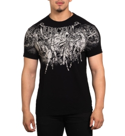Футболка Affliction Horsemen Tee Black