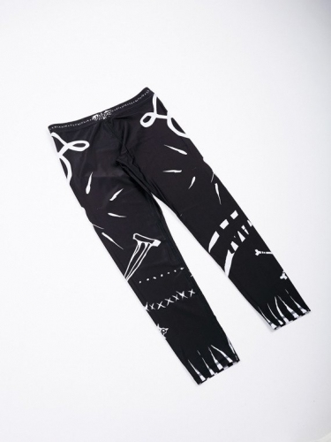 Компрессионные штаны MANTO Grappling Tights Voodoo 2.0 Black ціна