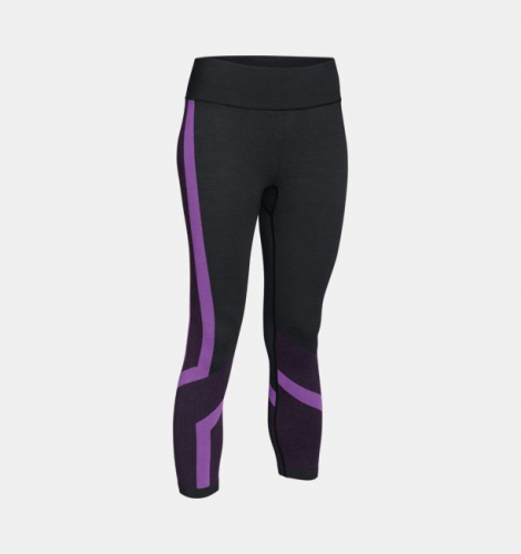 Жіночі спортивні капрі Under Armour Seamless Crop Black оригінал