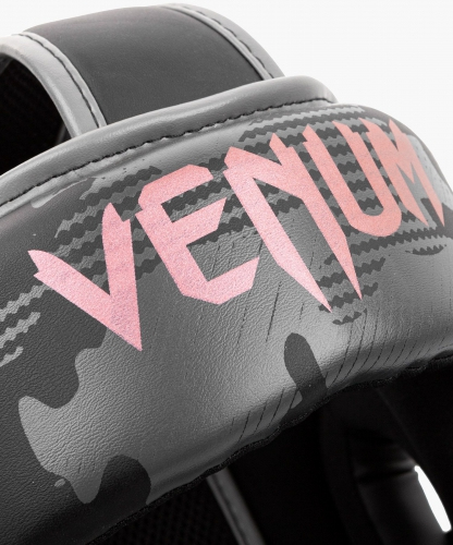 Venum Elite Headgear Black Pink Gold helmet photo