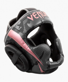Шлем Venum Elite Headgear Black Pink Gold, Фото № 2