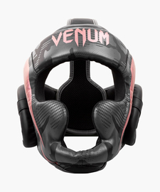 Шолом Venum Elite Headgear Black Pink Gold