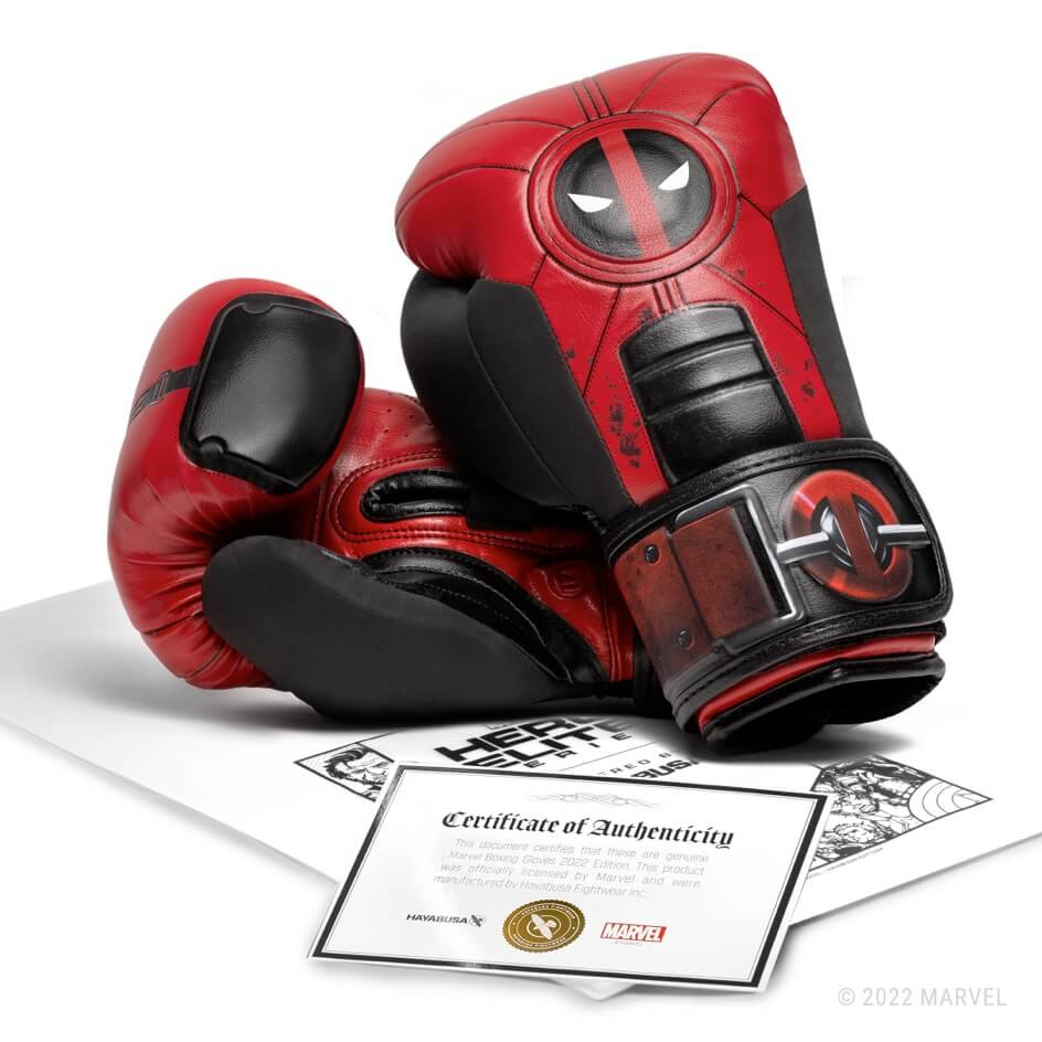Hayabusa Deadpool Boxing Gloves size