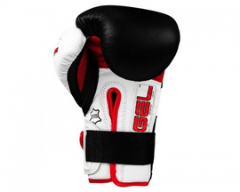 Боксерские перчатки TITLE GEL Suspense Training Gloves Black White, Фото № 5