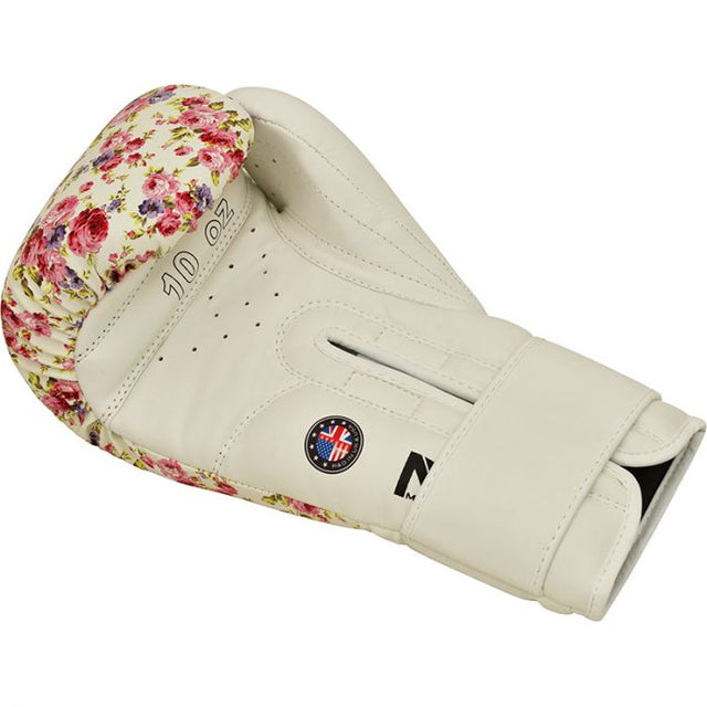 Жіночі боксерські рукавиці RDX FL5 Floral Boxing Gloves White ціна