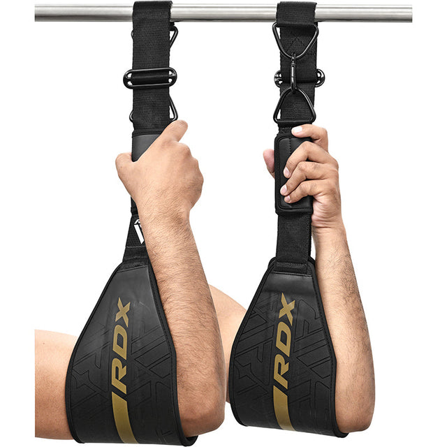Петлі підвісні RDX F6 Kara Gym Workout Abs Straps Golden купити