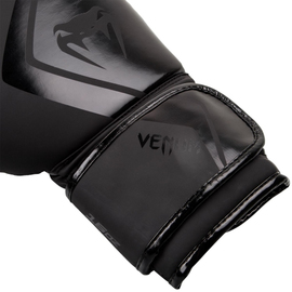 Боксерские перчатки Venum Contender 2.0 Boxing Gloves Black Black, Фото № 3