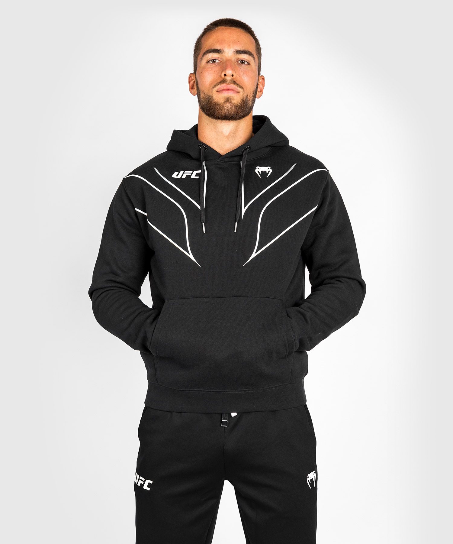 Толстовка Venum UFC Fight Night 2.0 Mens Hoodie Black купить