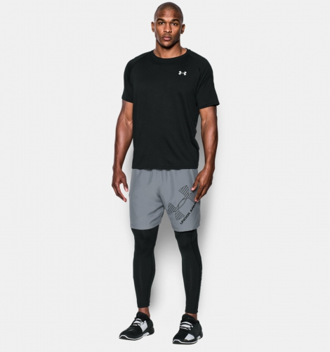 Шорти Under Armour Graphic Woven Shorts Steel фото