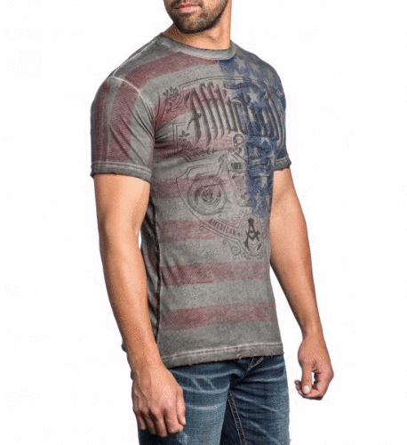 Футболка Affliction Death Rider Crew Tee купить