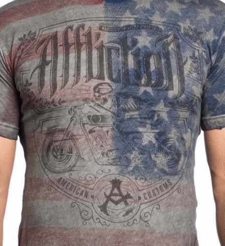 Футболка Affliction Death Rider Crew Tee фото