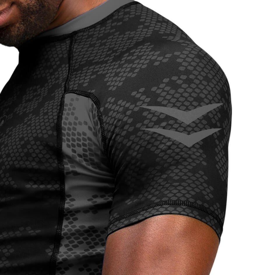 Rashguard with short sleeves Hayabusa Arrow Ranked Black original