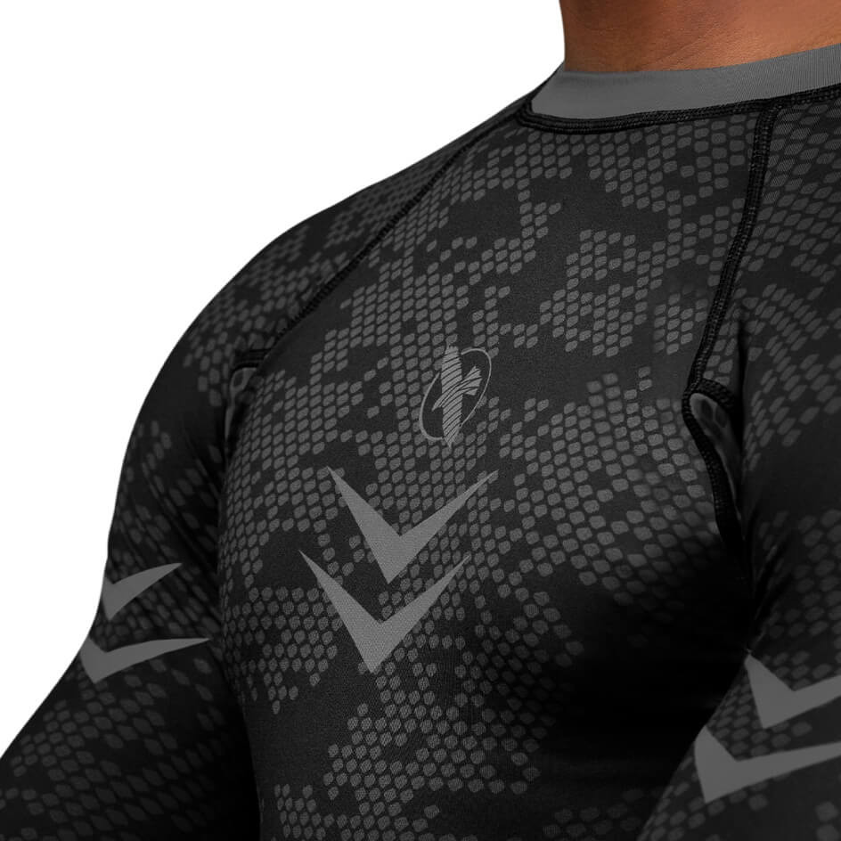 Rashguard with short sleeves Hayabusa Arrow Ranked Black photo