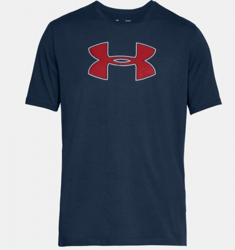 Футболка Under Armour Big Logo T-Shirt Navy фото