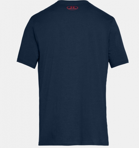 Футболка Under Armour Big Logo T-Shirt Navy оригінал