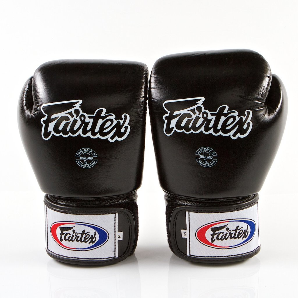 Боксерские перчатки Fairtex BGV1 Universal Muay Thai/Boxing Gloves Black