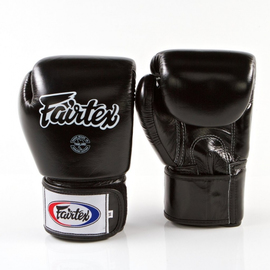 Боксерские перчатки Fairtex BGV1 Universal Muay Thai/Boxing Gloves Black, Фото № 2