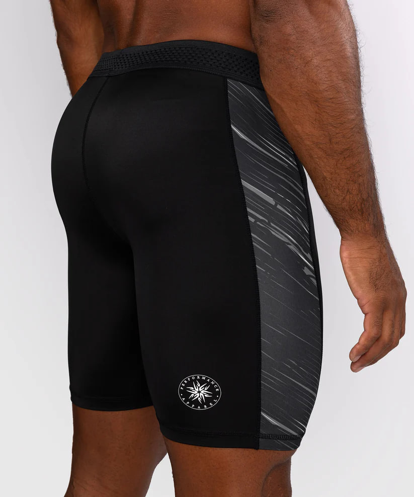 Venum Rapid Vale Tudo Shorts - Black/Storm Grey size