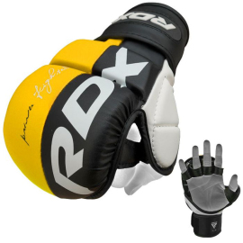 Рукавиці для MMA RDX T6 Sparring Gloves Yellow