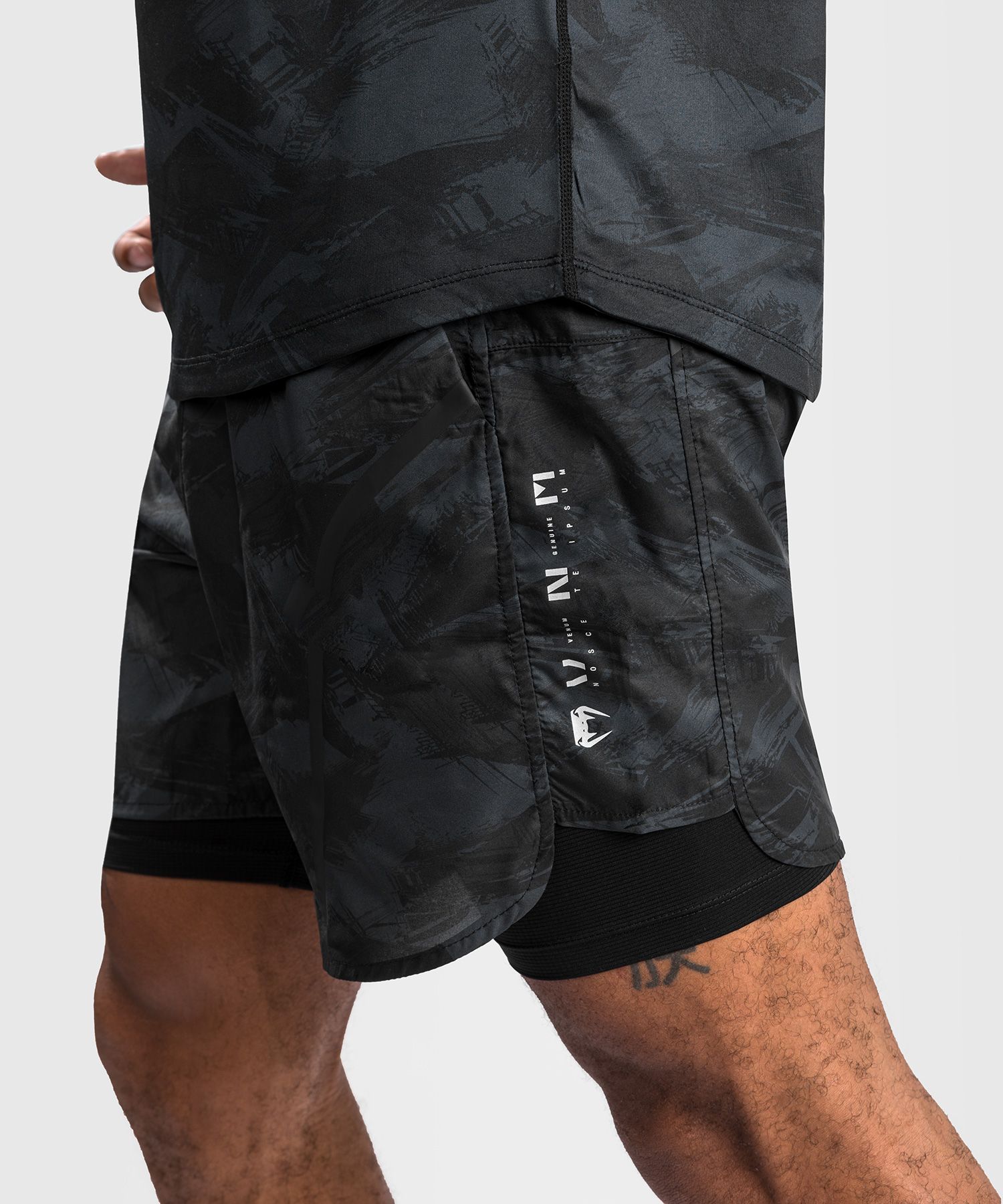 Спортивные шорты Venum Electron 3.0 Training Short Black размер