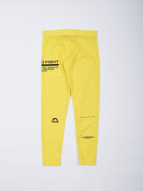 Компрессионные штаны Manto Grappling Tights Future Yellow, Фото № 5