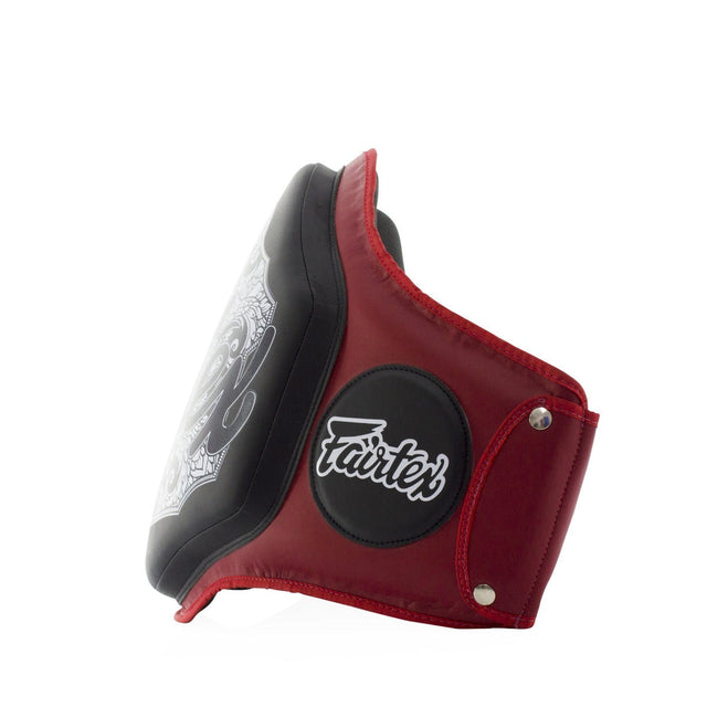 Захисний жилет Fairtex BPV3 Microfiber Belly Pad Red Black ціна