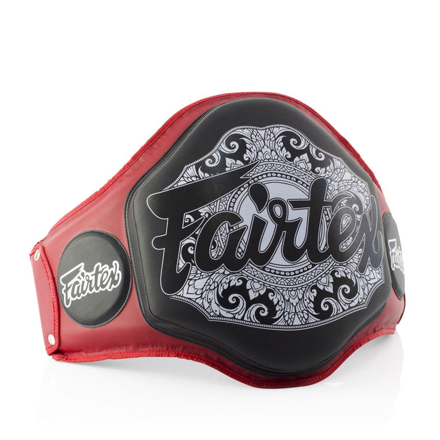 Захисний жилет Fairtex BPV3 Microfiber Belly Pad Red Black купити