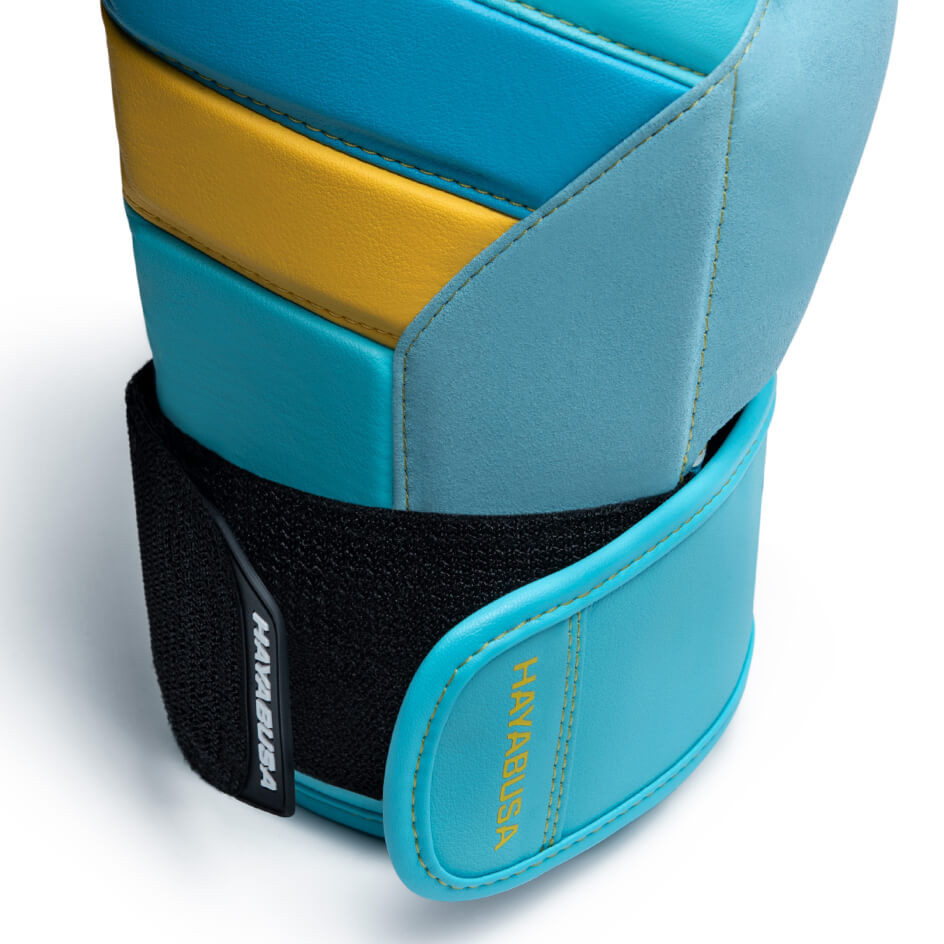 Hayabusa T3 Boxing Gloves Blue Yellow original