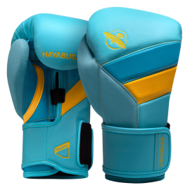 Боксерские перчатки Hayabusa T3 Boxing Gloves Blue Yellow