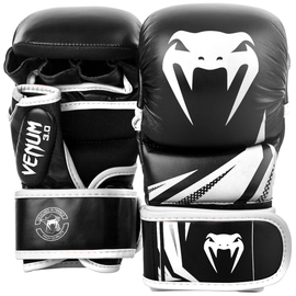 Рукавиці для ММА Venum Challenger 3.0 MMA Gloves Black White