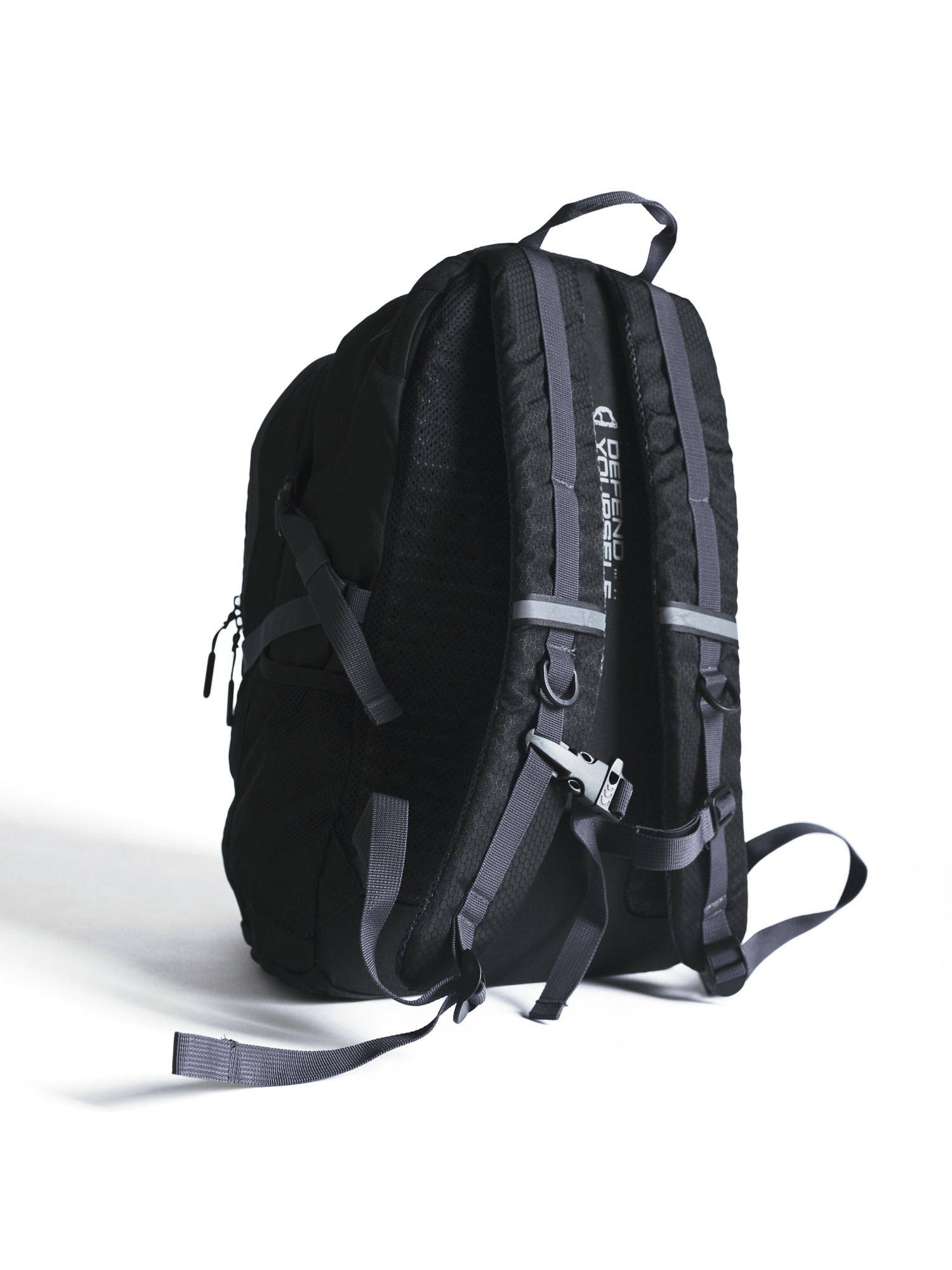 MANTO Backpack Cross Black Reflective buy