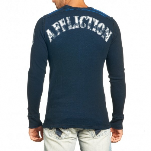 Affliction Davey Jones Thermal Blue double-sided thermal mitt price