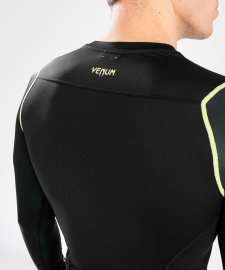 Рашгард Venum Fusion 2.0 Rashguard Long sleeves Black Yellow размер