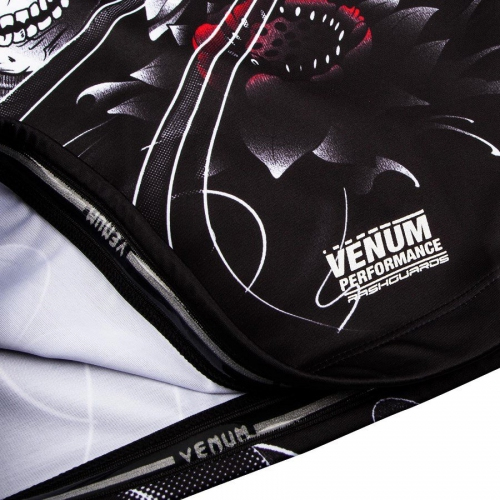 Рашгард Venum Samurai Skull Rashguard Short Sleeves Black вартість