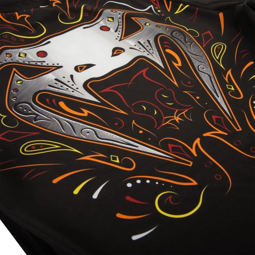Рашгард Venum Santa Muerte 2.0 Rashguard Short Sleeves Black где купить