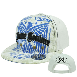 Бейсболка Xtreme Couture by Affliction Flat Bill Snapback White