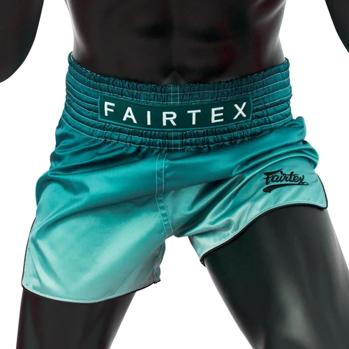 Шорти для тайського боксу Fairtex BS1906 Green Fade ціна