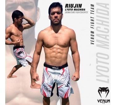 MMA shorts Venum Lyoto Machida Ryujin Ice Red original