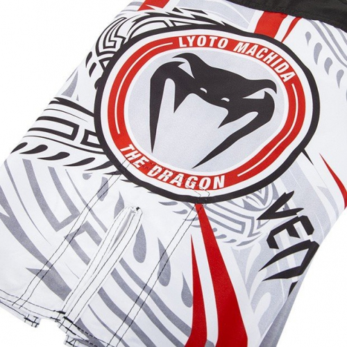 MMA shorts Venum Lyoto Machida Ryujin Ice Red size