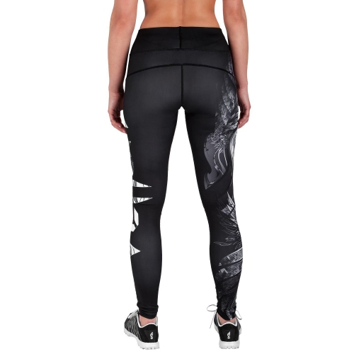 Женские леггинсы Venum Phoenix Leggins Black White цена