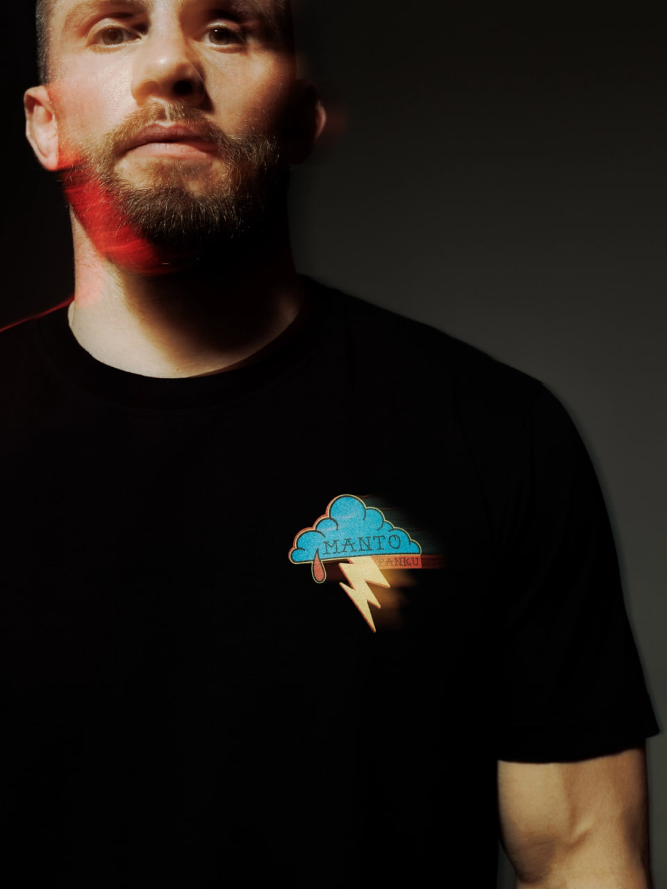 Футболка MANTO x Panku t-shirt EAGLE black ціна