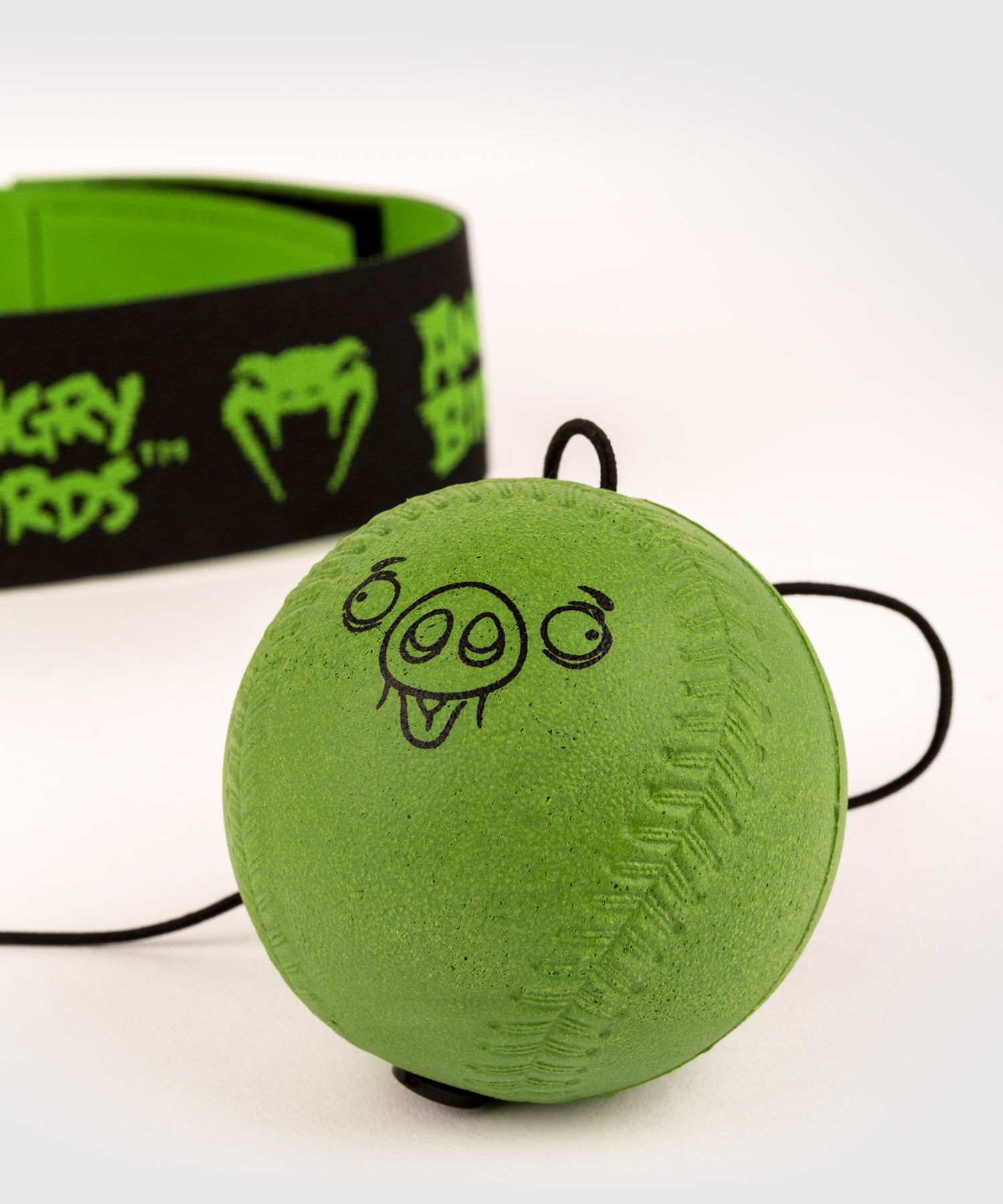 Детский файтбол Venum Angry Birds Reflex Ball For Kids Green цена
