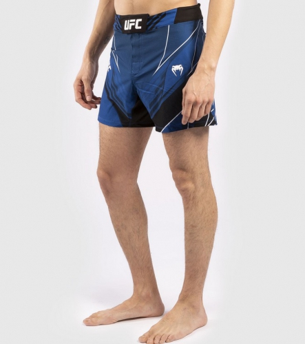 Легкі шорти для ММА Venum Authentic UFC FightNight Short Fit Pro Line Blue ціна