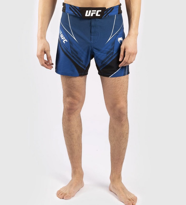 Легкі шорти для ММА Venum Authentic UFC FightNight Short Fit Pro Line Blue