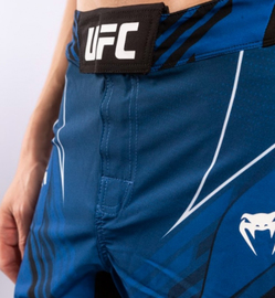 Легкі шорти для ММА Venum Authentic UFC FightNight Short Fit Pro Line Blue, Фото № 4