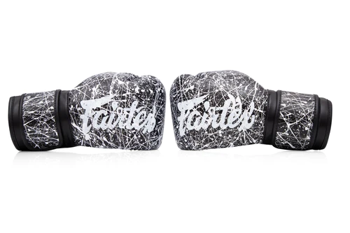 Fairtex BGV14PT Painter Boxing Gloves Black White original