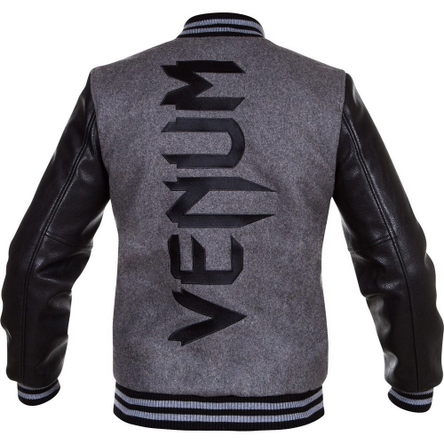 Venum Shockwave Varsity Jacket Black Grey buy