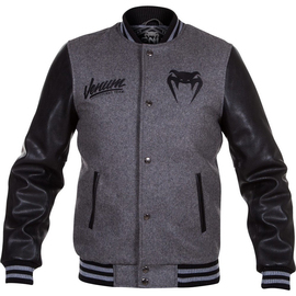 Куртка Venum Shockwave Varsity Jacket Black Grey