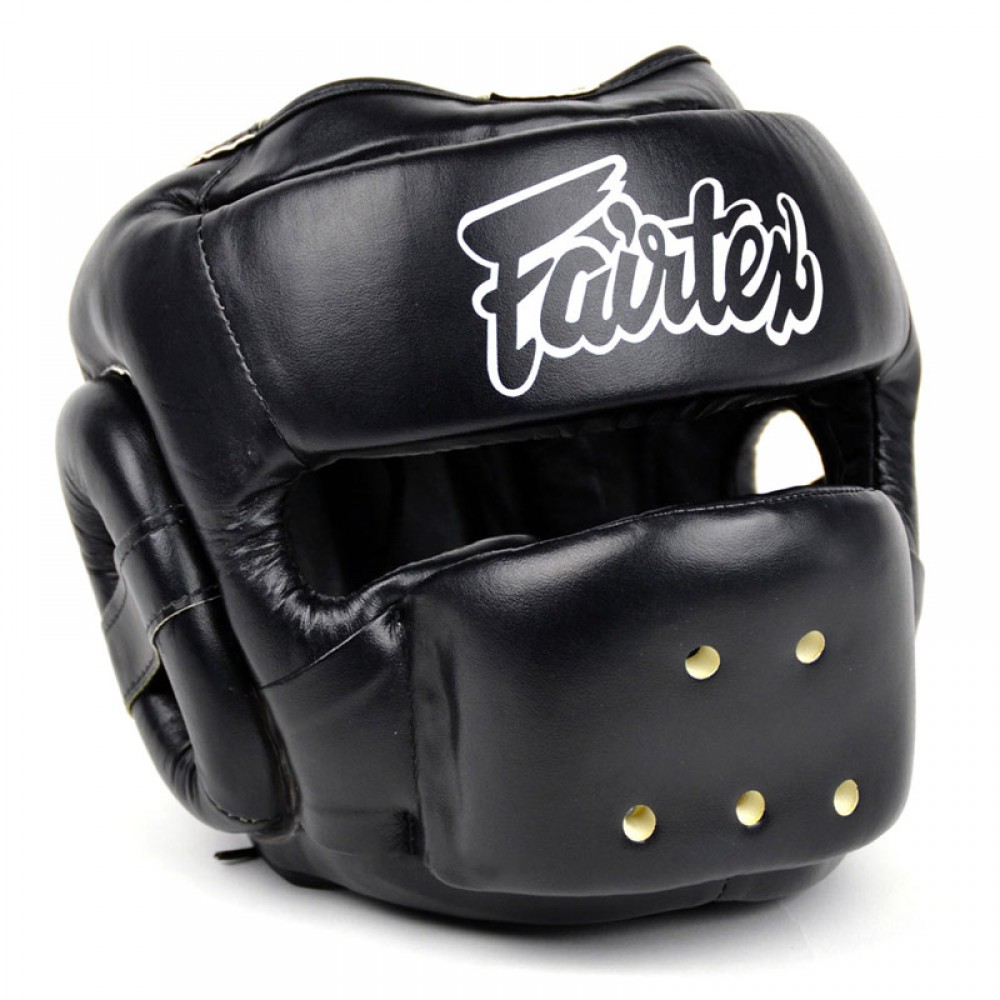 Шолом Fairtex HG14 Full Face Protector Headguard Black