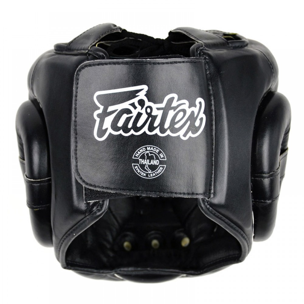 Шолом Fairtex HG14 Full Face Protector Headguard Black фото